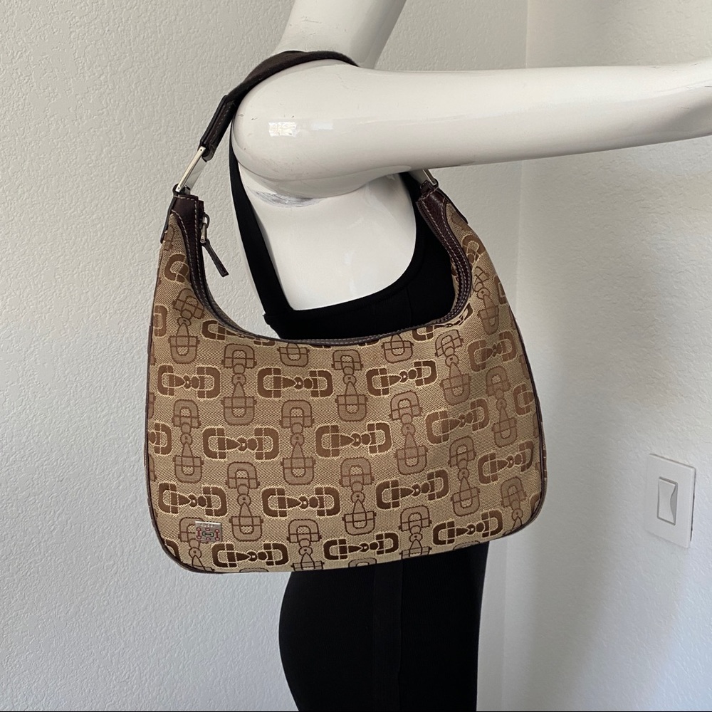 Gucci horsebit canvas hobo bag - Picture 12 of 15